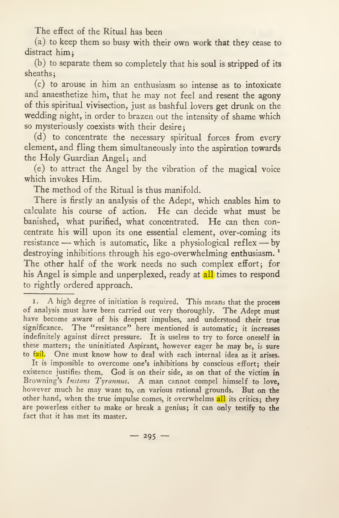 Original scan of Magick in Theory and Practice (Section 3), PDF page 91