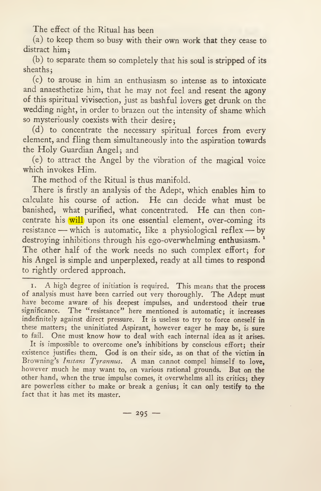 Original scan of Magick in Theory and Practice (Section 3), PDF page 91