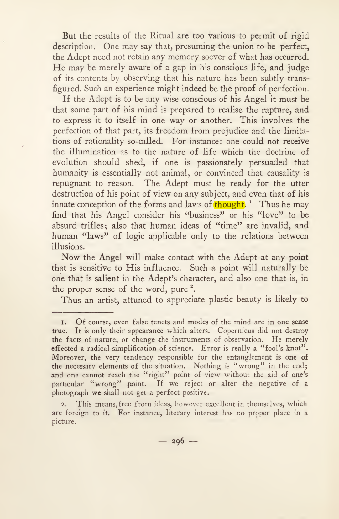 Original scan of Magick in Theory and Practice (Section 3), PDF page 92