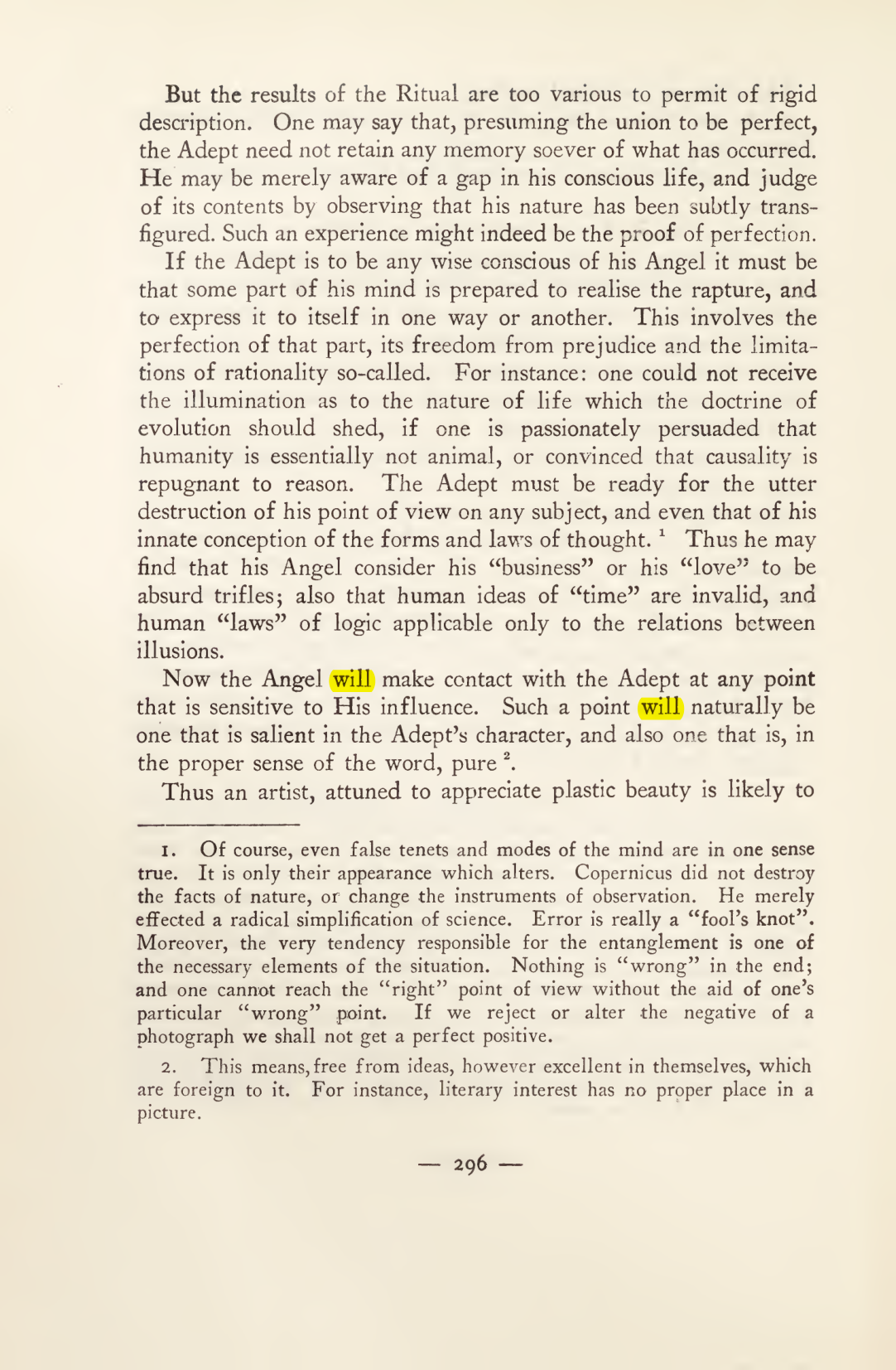 Original scan of Magick in Theory and Practice (Section 3), PDF page 92