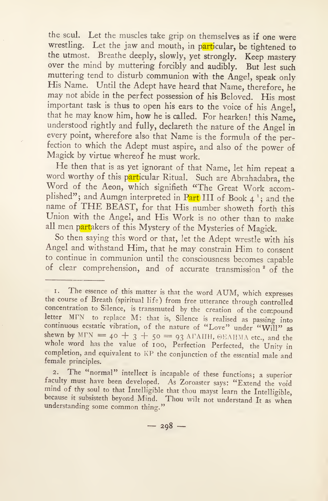 Original scan of Magick in Theory and Practice (Section 3), PDF page 94