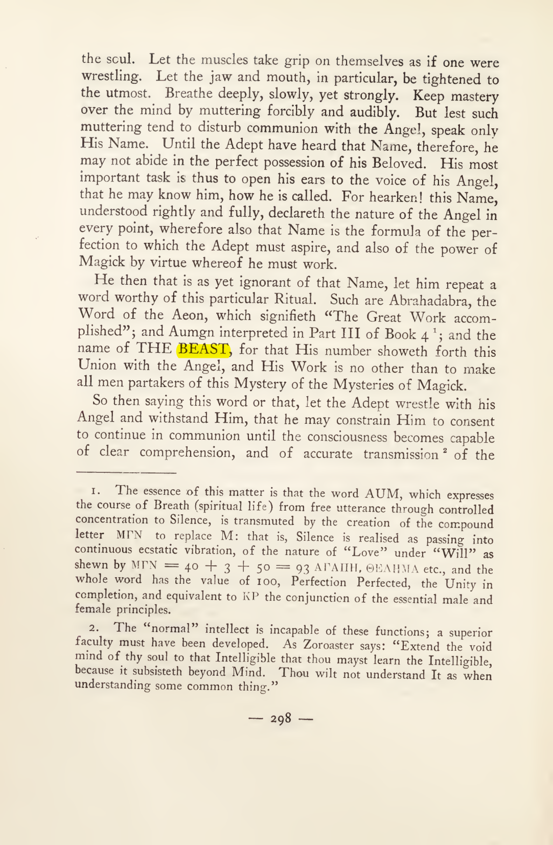 Original scan of Magick in Theory and Practice (Section 3), PDF page 94