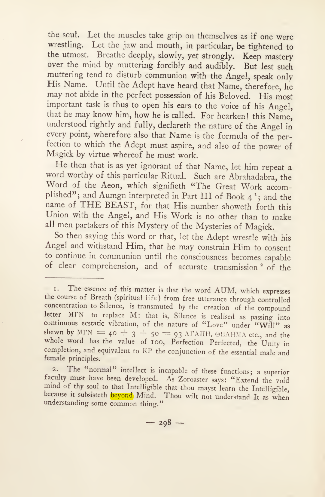 Original scan of Magick in Theory and Practice (Section 3), PDF page 94