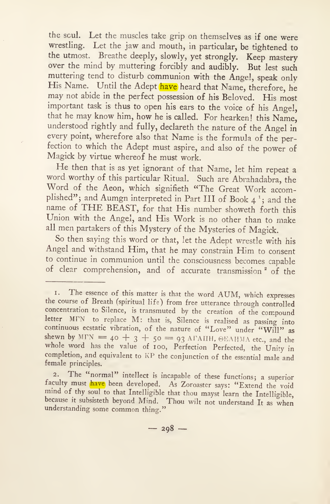 Original scan of Magick in Theory and Practice (Section 3), PDF page 94