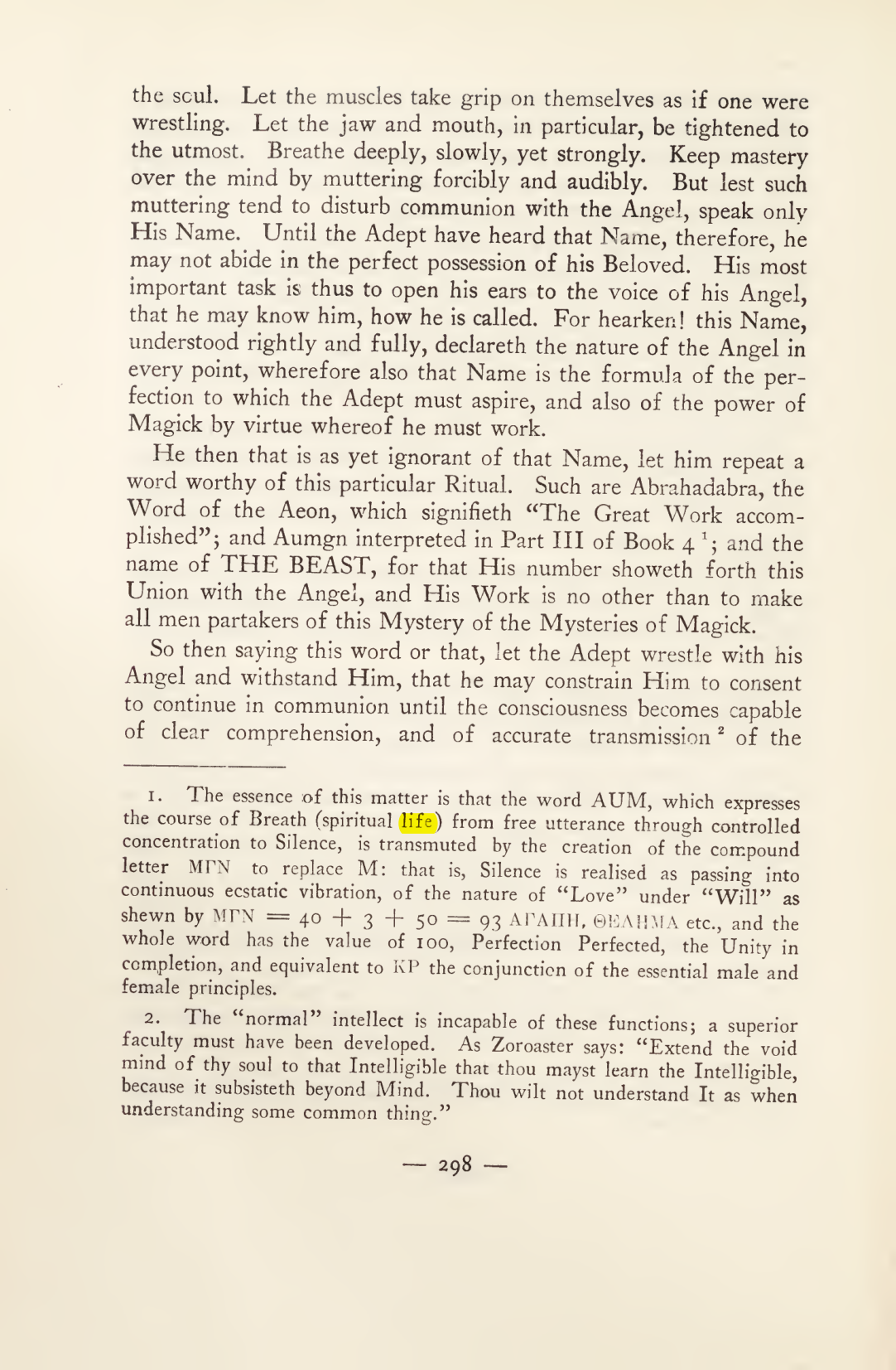 Original scan of Magick in Theory and Practice (Section 3), PDF page 94