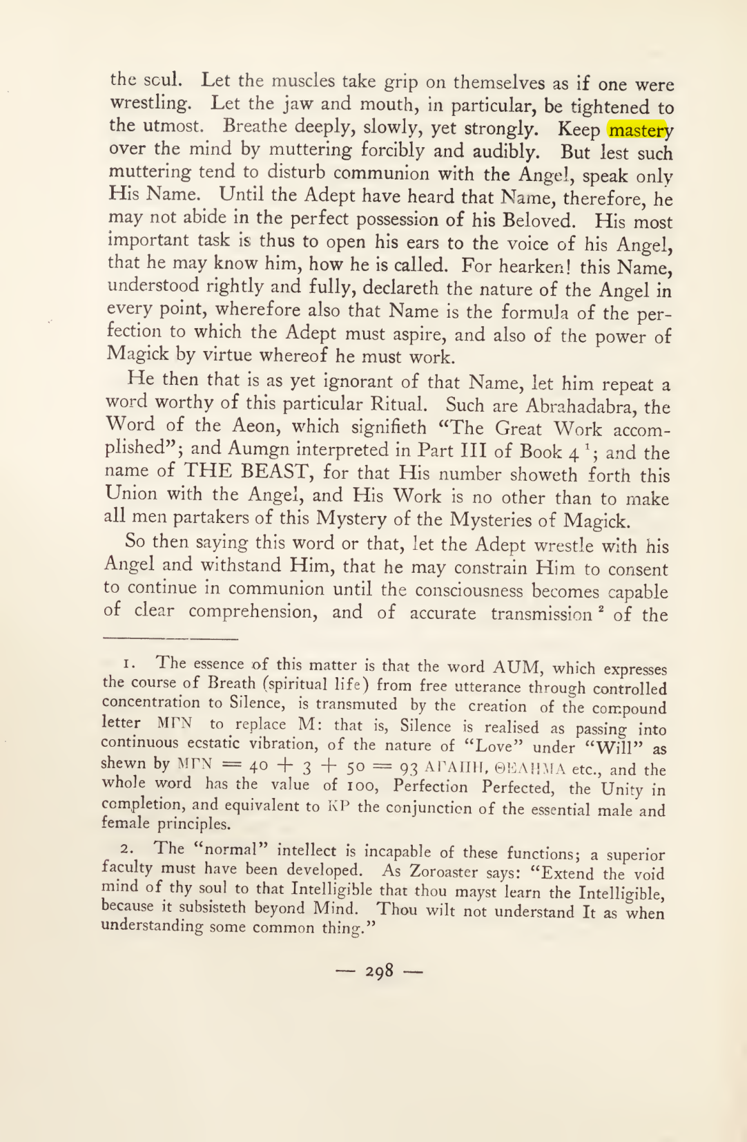 Original scan of Magick in Theory and Practice (Section 3), PDF page 94