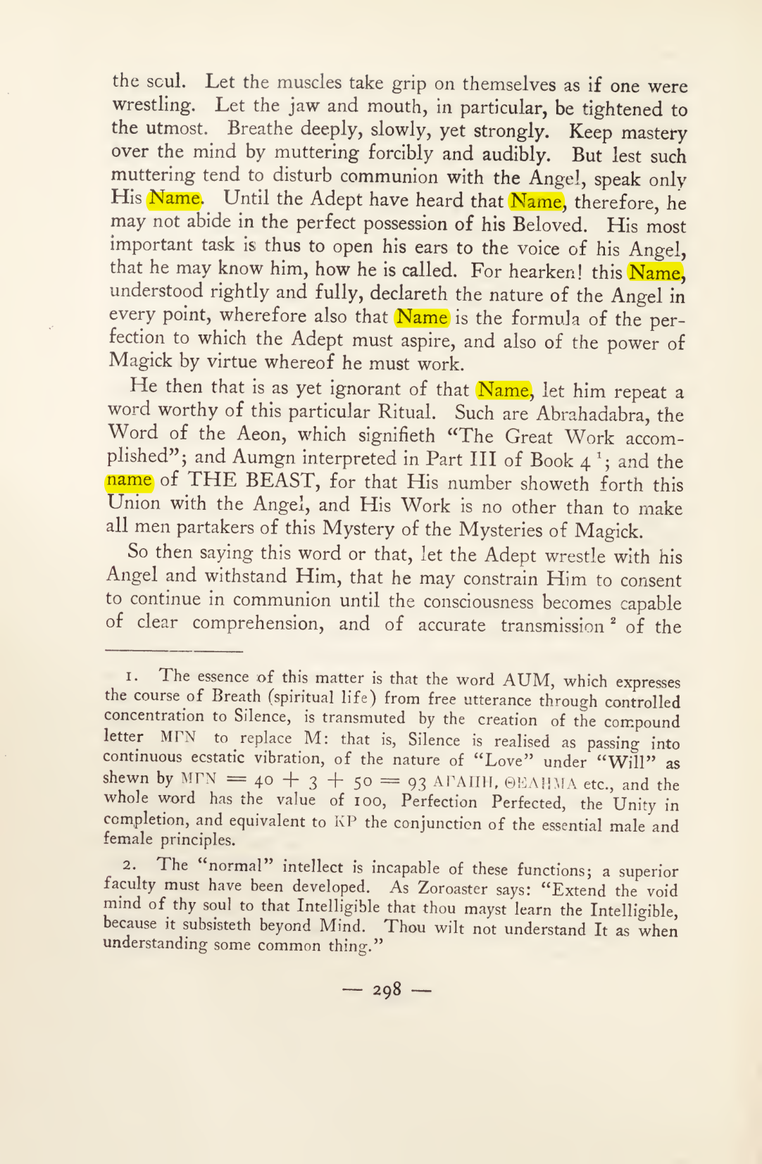 Original scan of Magick in Theory and Practice (Section 3), PDF page 94