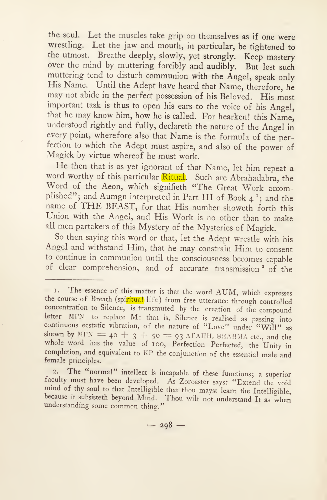 Original scan of Magick in Theory and Practice (Section 3), PDF page 94