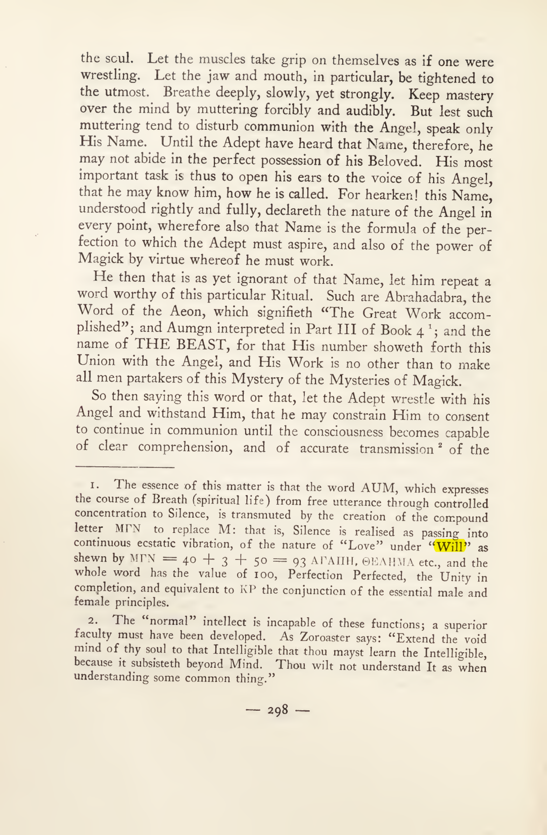 Original scan of Magick in Theory and Practice (Section 3), PDF page 94