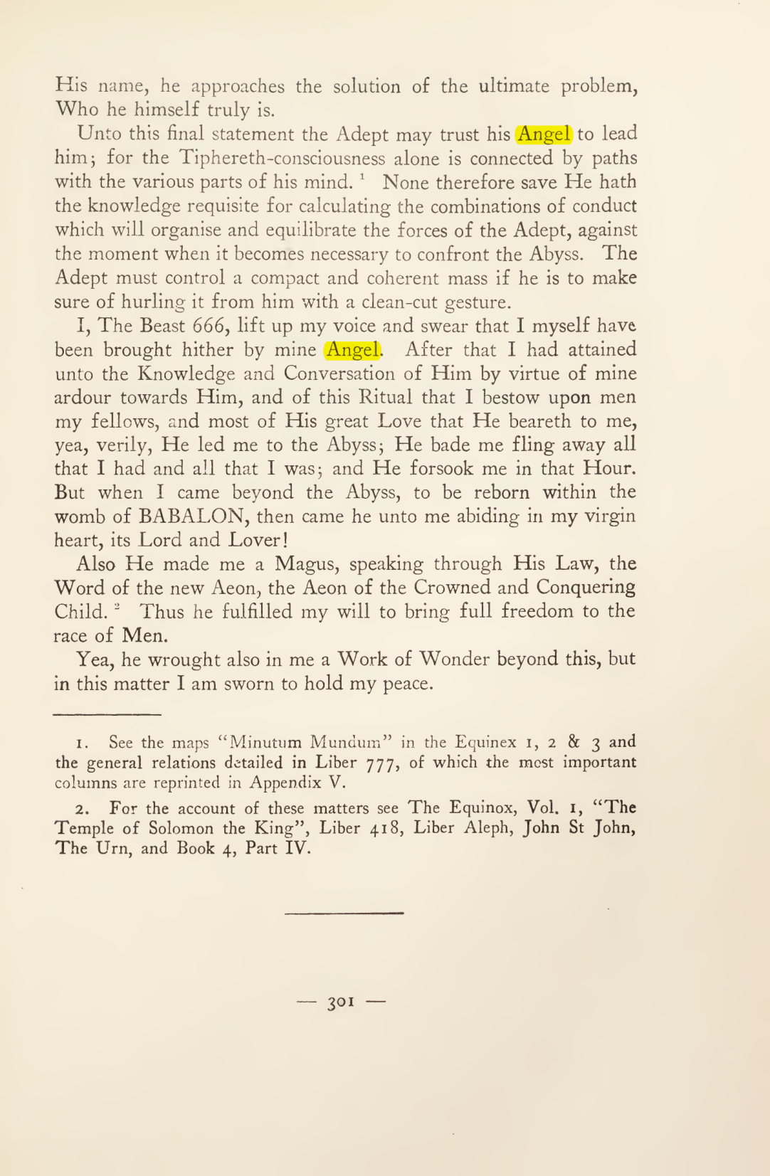 Original scan of Magick in Theory and Practice (Section 3), PDF page 97