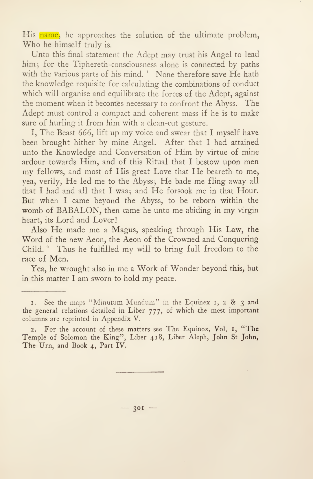 Original scan of Magick in Theory and Practice (Section 3), PDF page 97