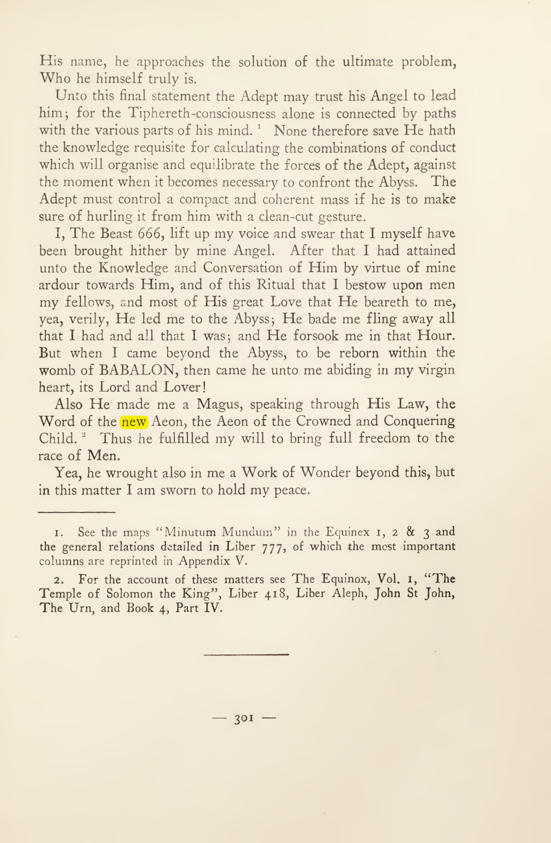 Original scan of Magick in Theory and Practice (Section 3), PDF page 97