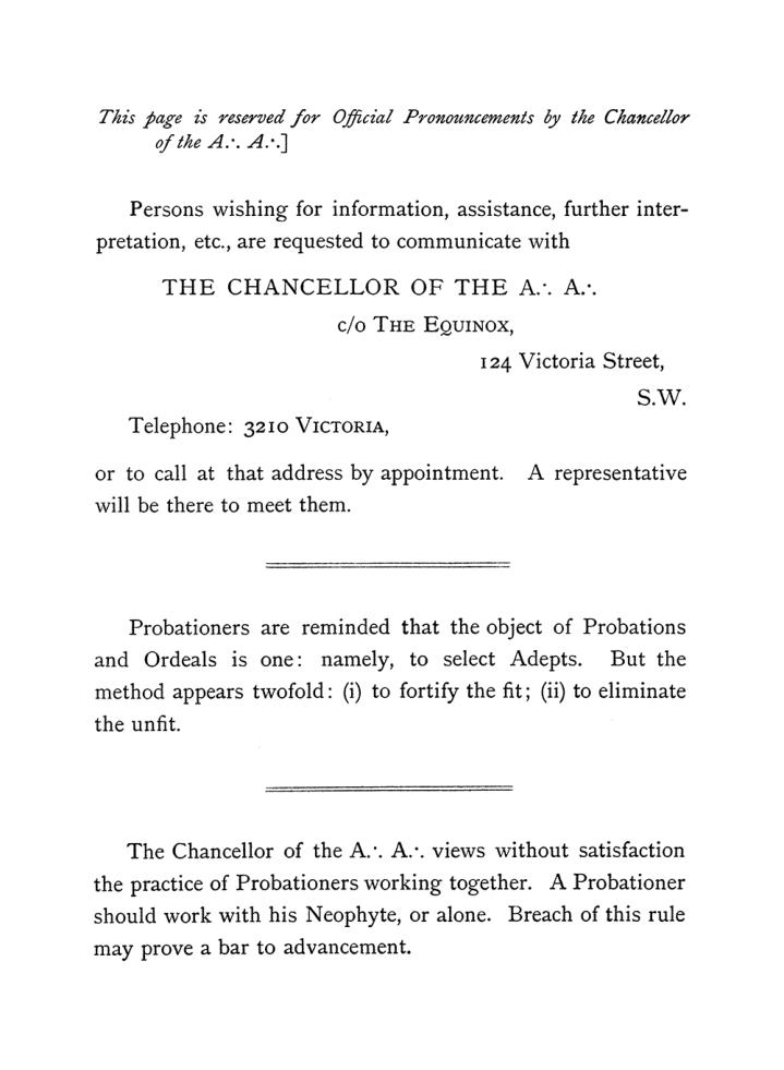 Original scan of The Equinox (Volume I, Number IV), PDF page 10