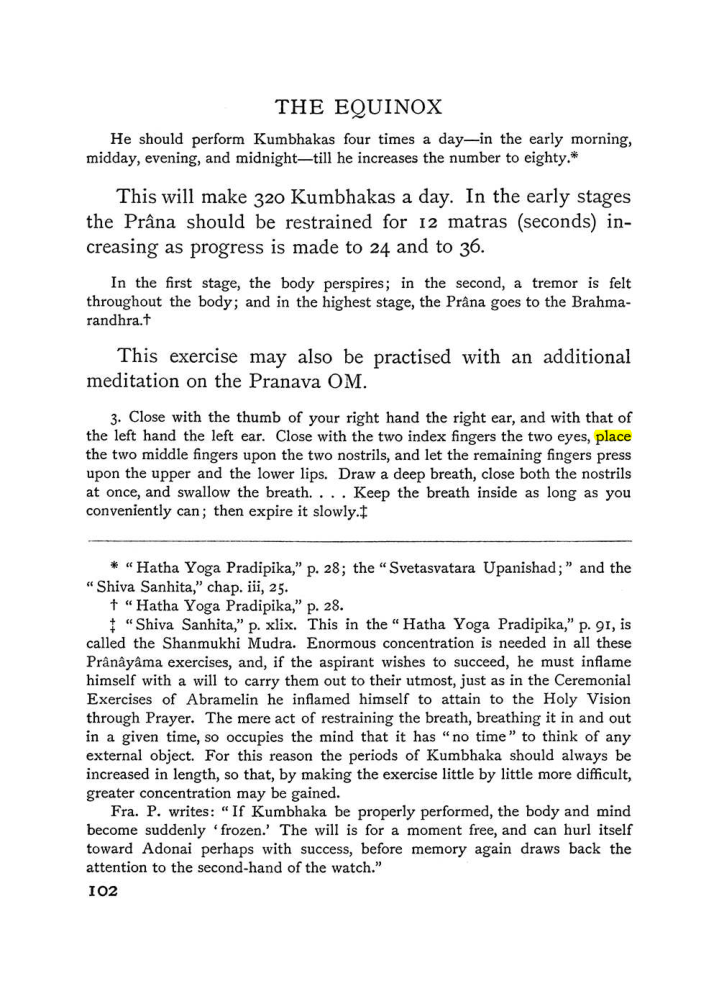 Original scan of The Equinox (Volume I, Number IV), PDF page 116
