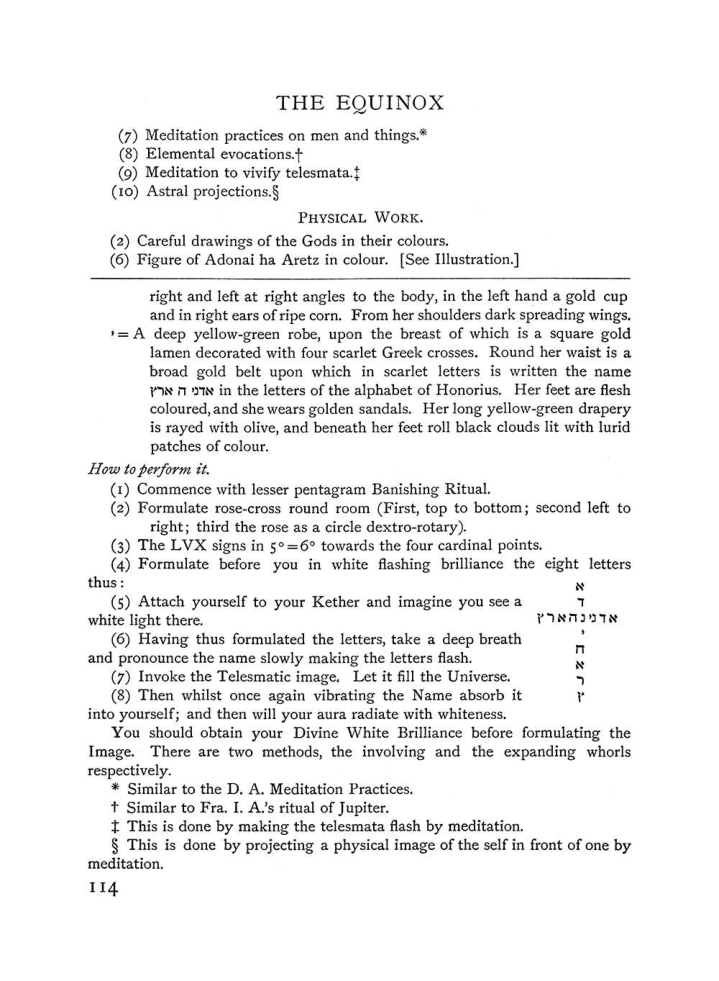 Original scan of The Equinox (Volume I, Number IV), PDF page 129