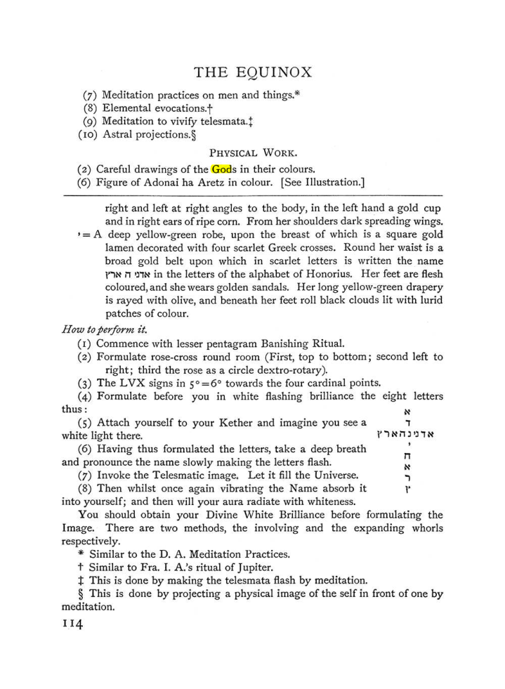 Original scan of The Equinox (Volume I, Number IV), PDF page 129