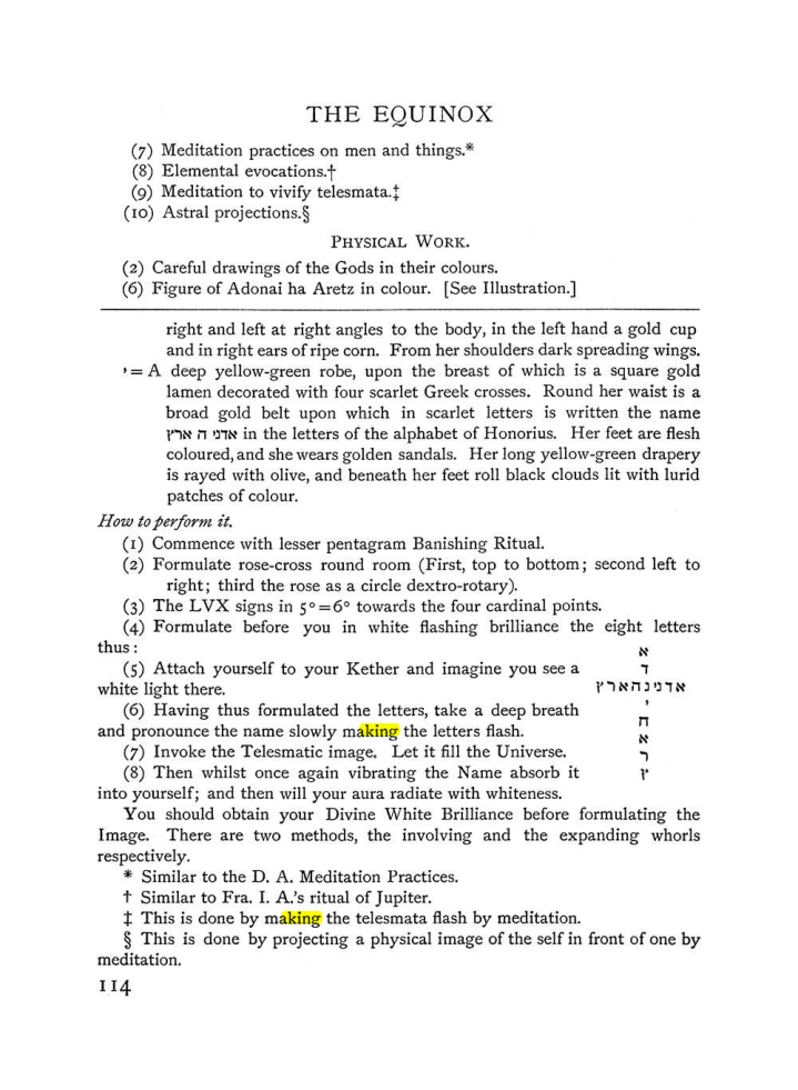 Original scan of The Equinox (Volume I, Number IV), PDF page 129