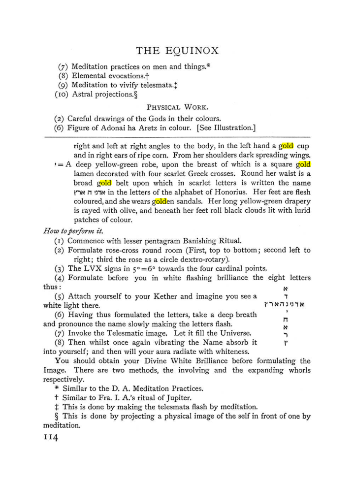 Original scan of The Equinox (Volume I, Number IV), PDF page 129