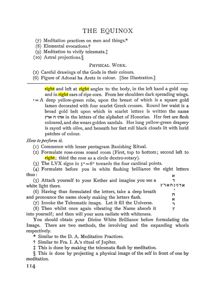 Original scan of The Equinox (Volume I, Number IV), PDF page 129