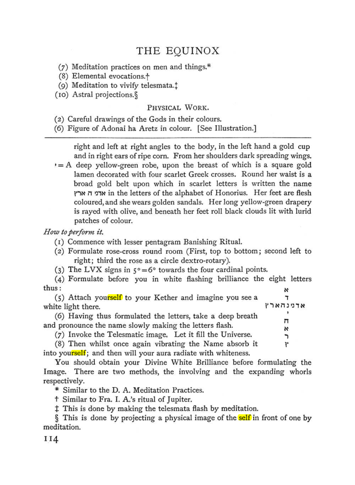 Original scan of The Equinox (Volume I, Number IV), PDF page 129