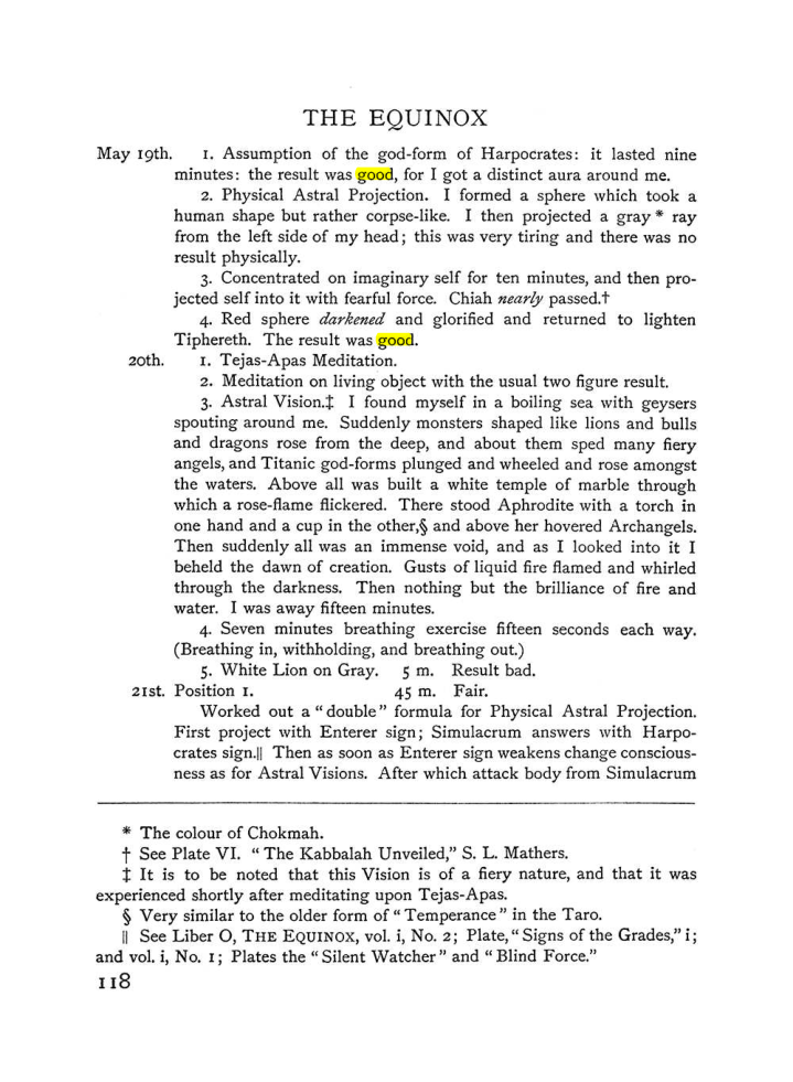 Original scan of The Equinox (Volume I, Number IV), PDF page 134