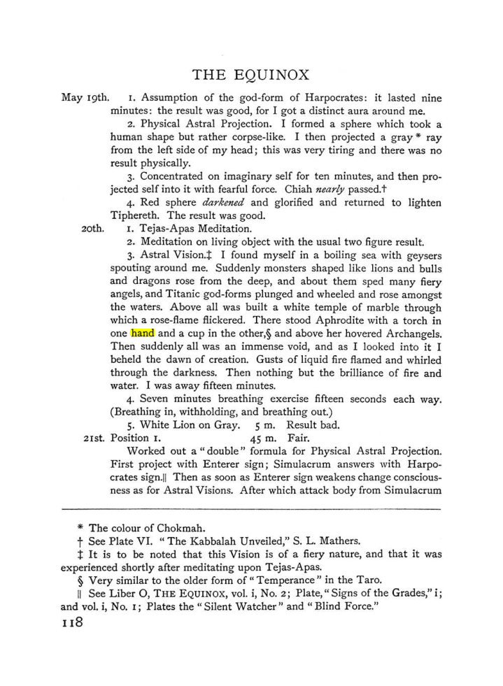 Original scan of The Equinox (Volume I, Number IV), PDF page 134