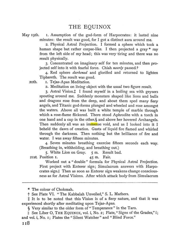 Original scan of The Equinox (Volume I, Number IV), PDF page 134