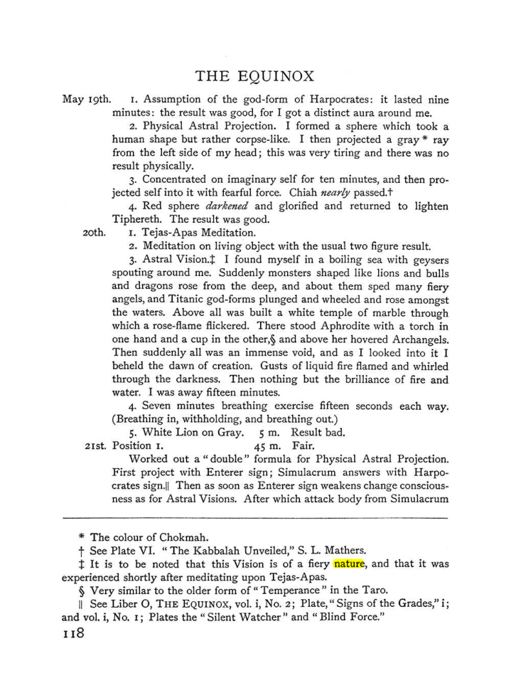 Original scan of The Equinox (Volume I, Number IV), PDF page 134