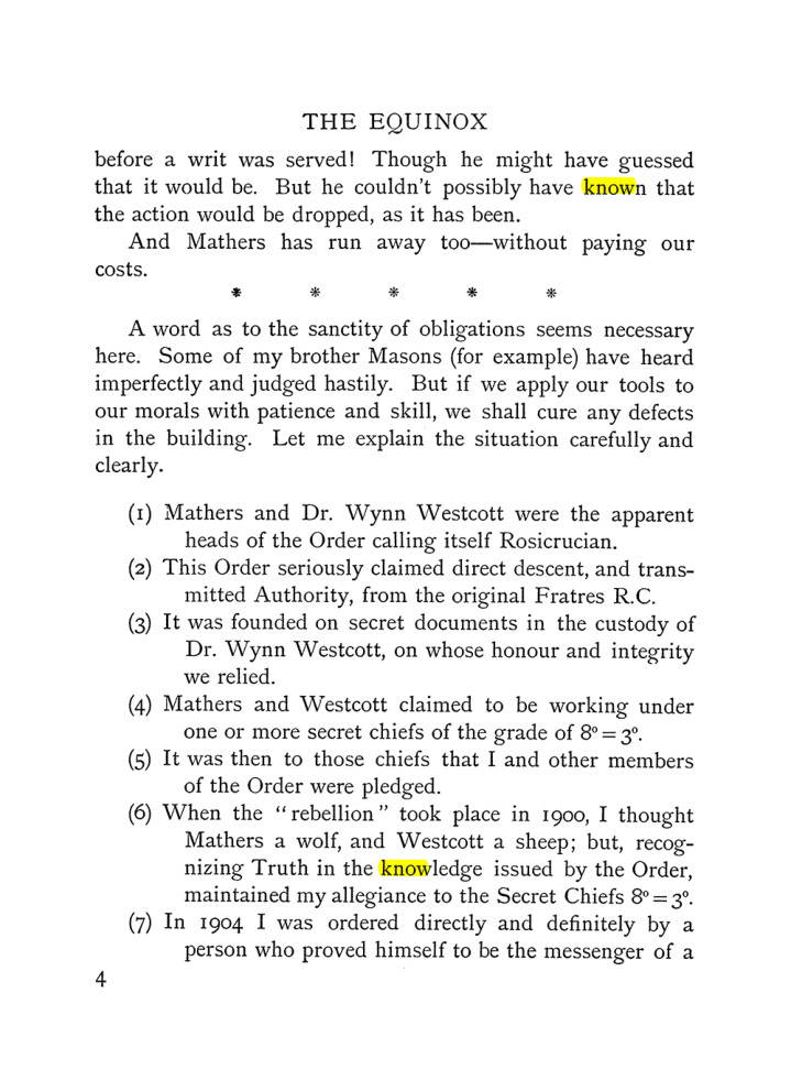 Original scan of The Equinox (Volume I, Number IV), PDF page 14