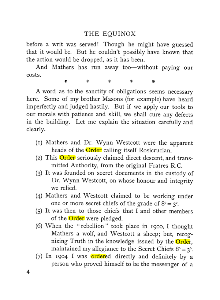 Original scan of The Equinox (Volume I, Number IV), PDF page 14