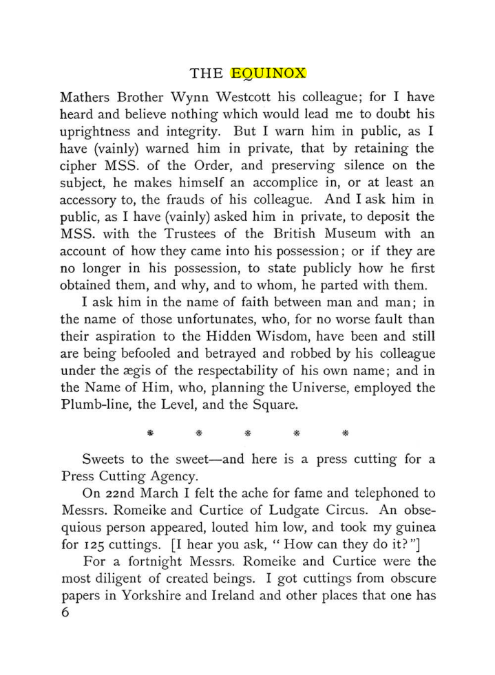 Original scan of The Equinox (Volume I, Number IV), PDF page 16