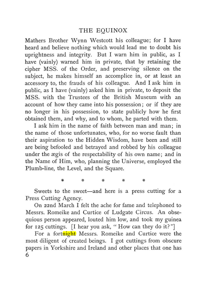 Original scan of The Equinox (Volume I, Number IV), PDF page 16