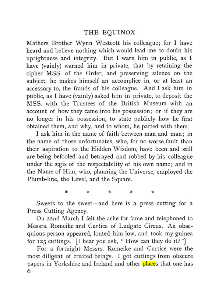 Original scan of The Equinox (Volume I, Number IV), PDF page 16