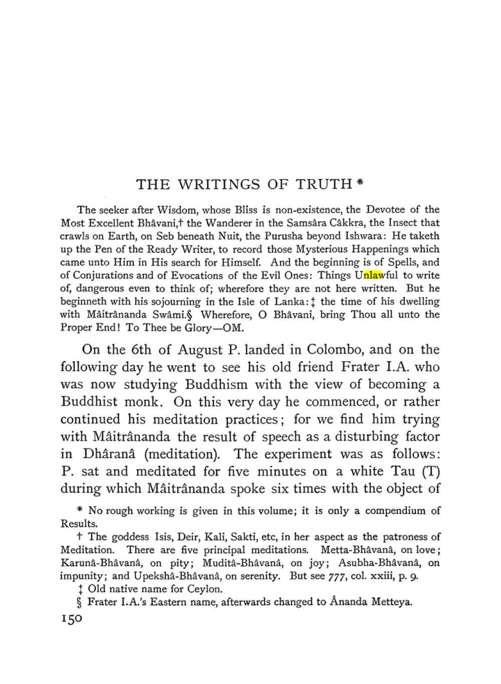 Original scan of The Equinox (Volume I, Number IV), PDF page 166