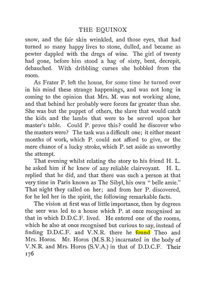 Original scan of The Equinox (Volume I, Number IV), PDF page 192