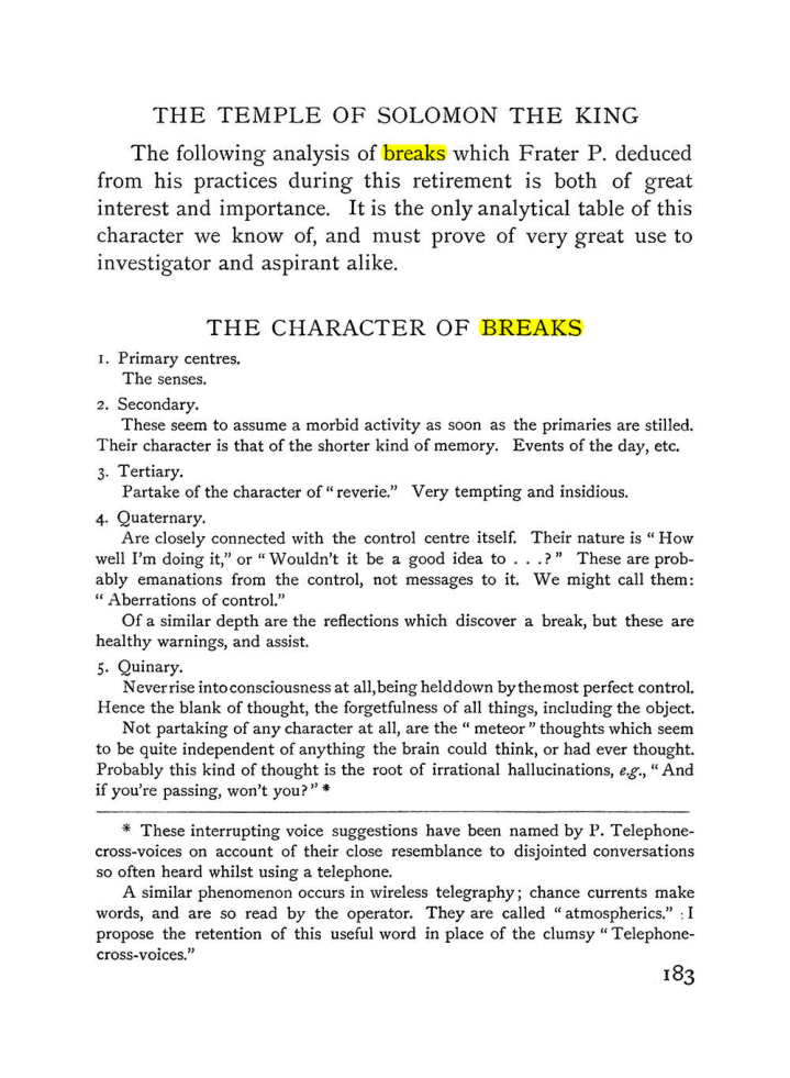 Original scan of The Equinox (Volume I, Number IV), PDF page 199