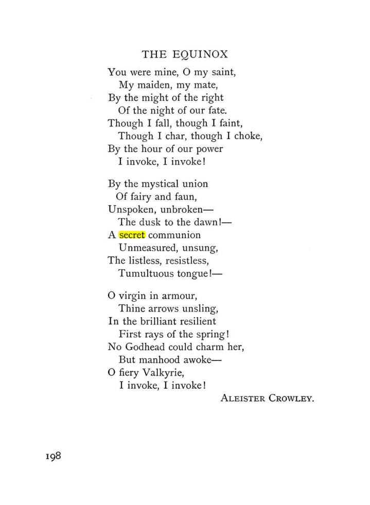 Original scan of The Equinox (Volume I, Number IV), PDF page 214