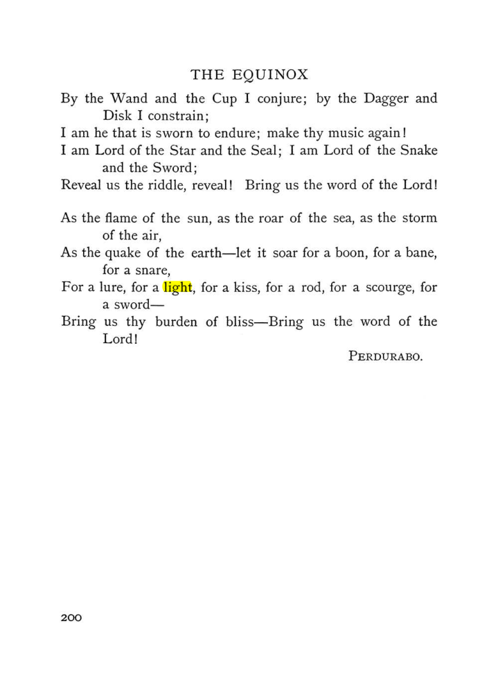Original scan of The Equinox (Volume I, Number IV), PDF page 218