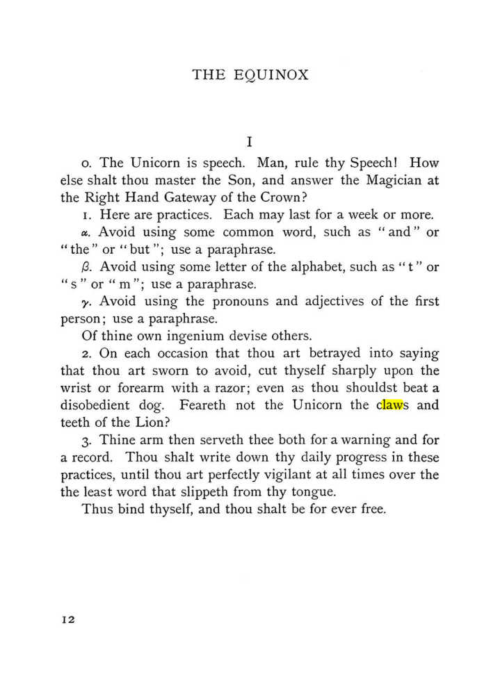 Original scan of The Equinox (Volume I, Number IV), PDF page 24