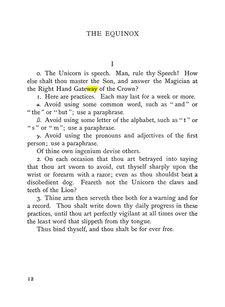 Original scan of The Equinox (Volume I, Number IV), PDF page 24