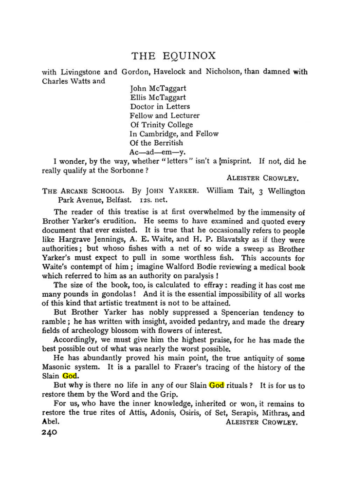 Original scan of The Equinox (Volume I, Number IV), PDF page 258