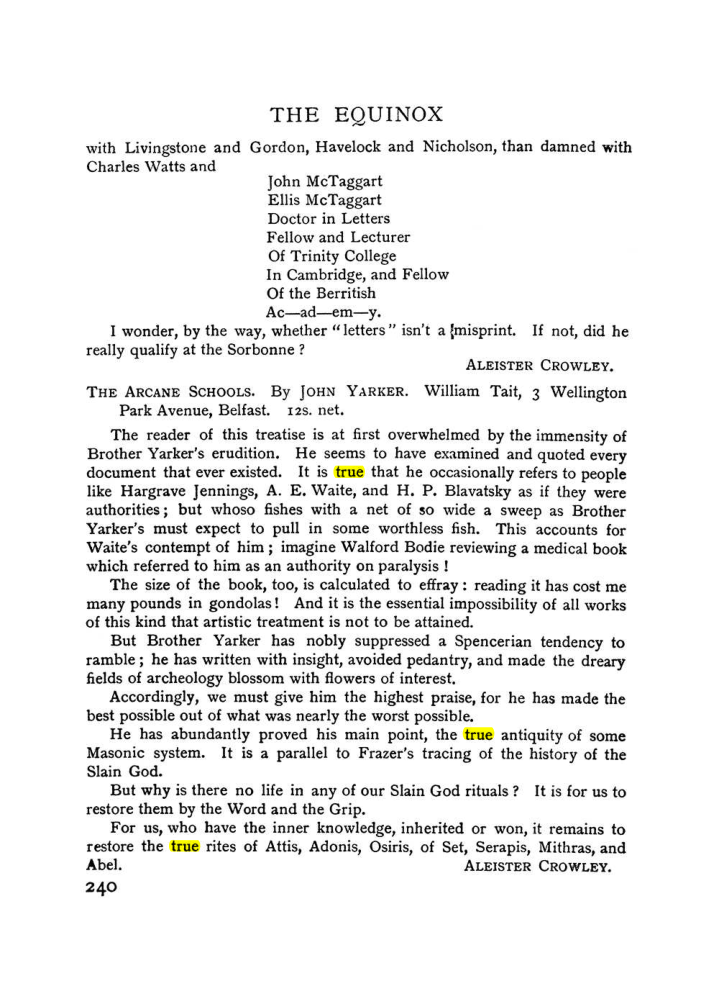 Original scan of The Equinox (Volume I, Number IV), PDF page 258