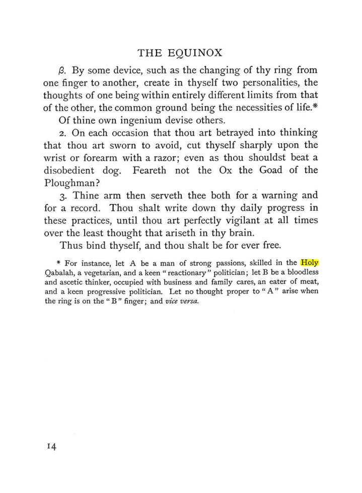Original scan of The Equinox (Volume I, Number IV), PDF page 26