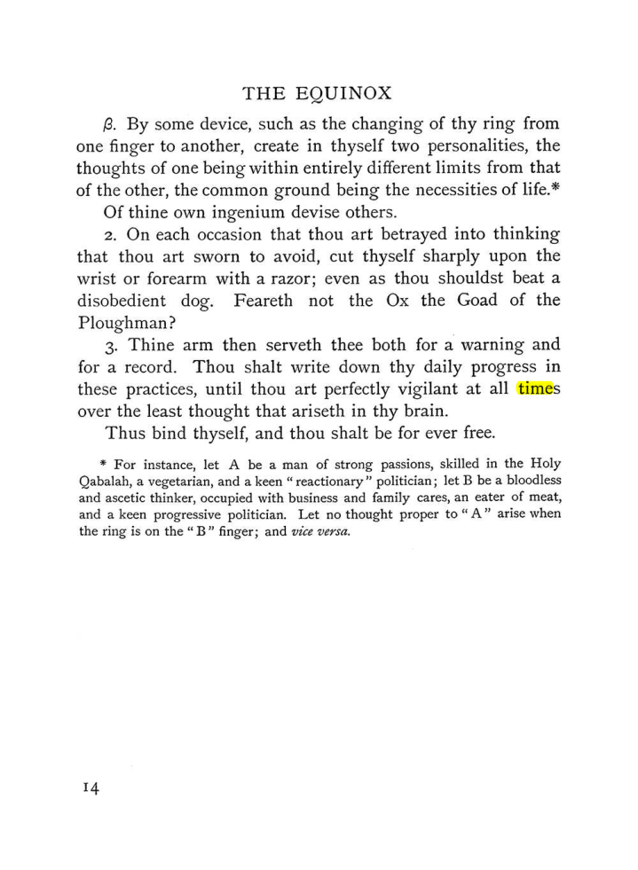 Original scan of The Equinox (Volume I, Number IV), PDF page 26