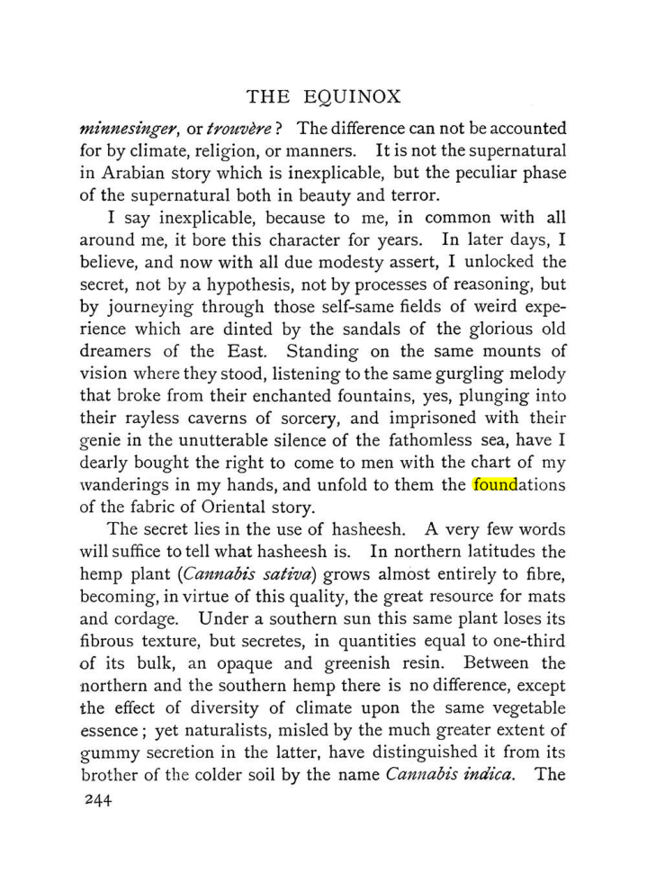 Original scan of The Equinox (Volume I, Number IV), PDF page 262