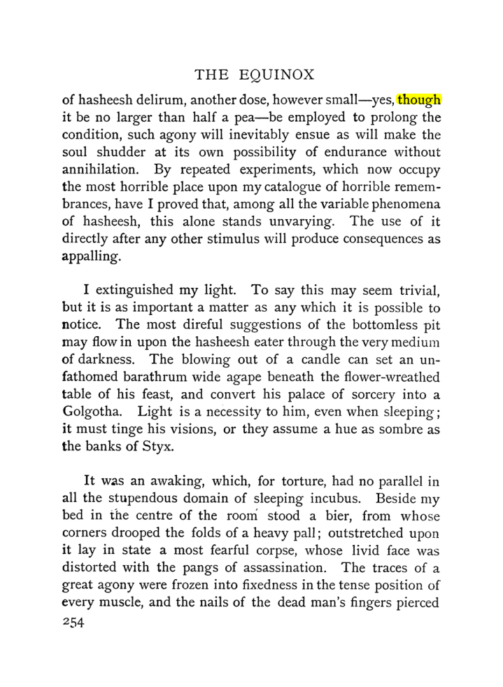 Original scan of The Equinox (Volume I, Number IV), PDF page 272