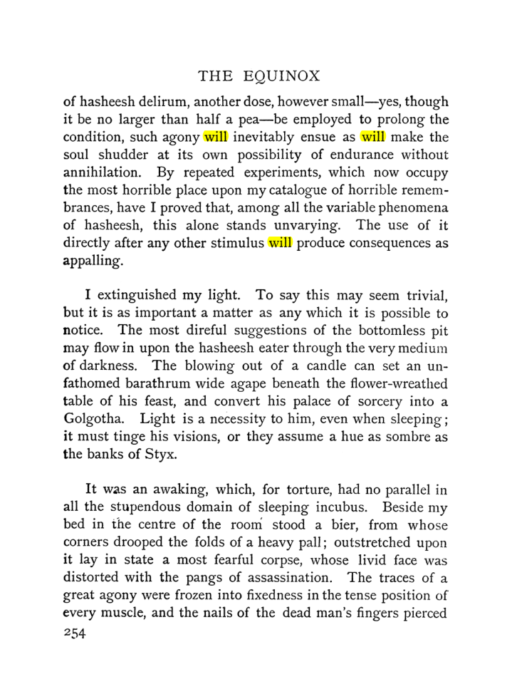 Original scan of The Equinox (Volume I, Number IV), PDF page 272