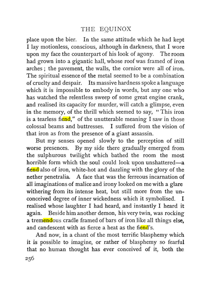 Original scan of The Equinox (Volume I, Number IV), PDF page 274