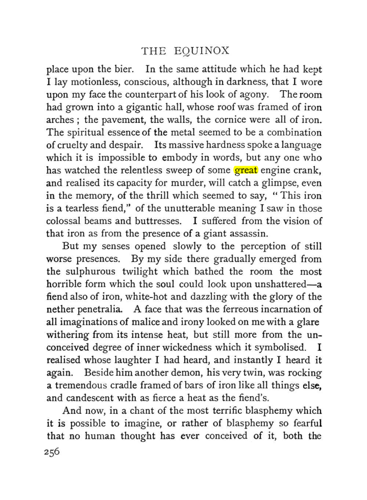 Original scan of The Equinox (Volume I, Number IV), PDF page 274