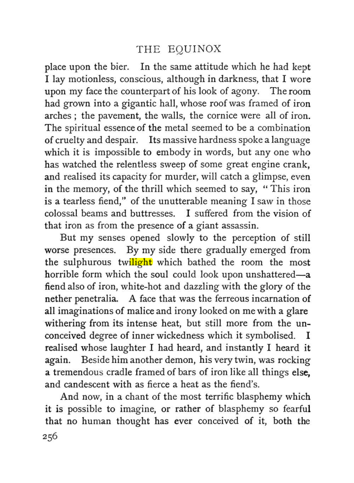 Original scan of The Equinox (Volume I, Number IV), PDF page 274